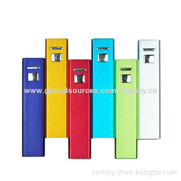 2200mAh Universal Aluminum Charger with 5V/1A OutputNew
